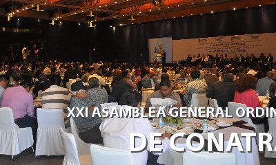 CONATRAM CELEBRA SU XXI ASAMBLEA GENERAL ORDINARIA EN LA CIUDAD DE PUEBLA