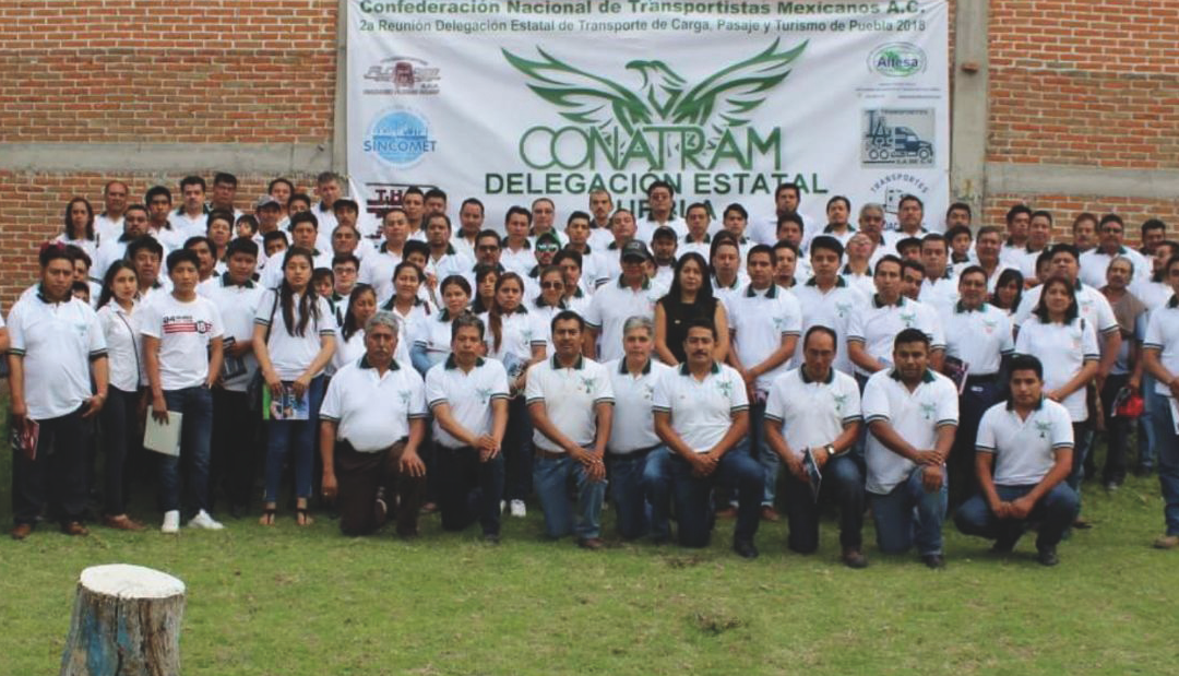 Delegación de CONATRAM Puebla celebra reunión de trabajo.