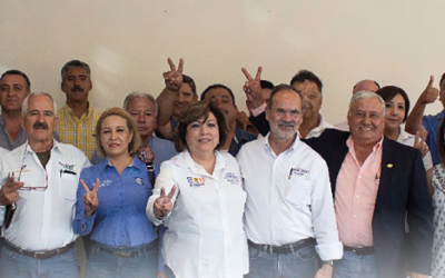 Candidatos visitan la delegación de CONATRAM en Parral, Chihuahua
