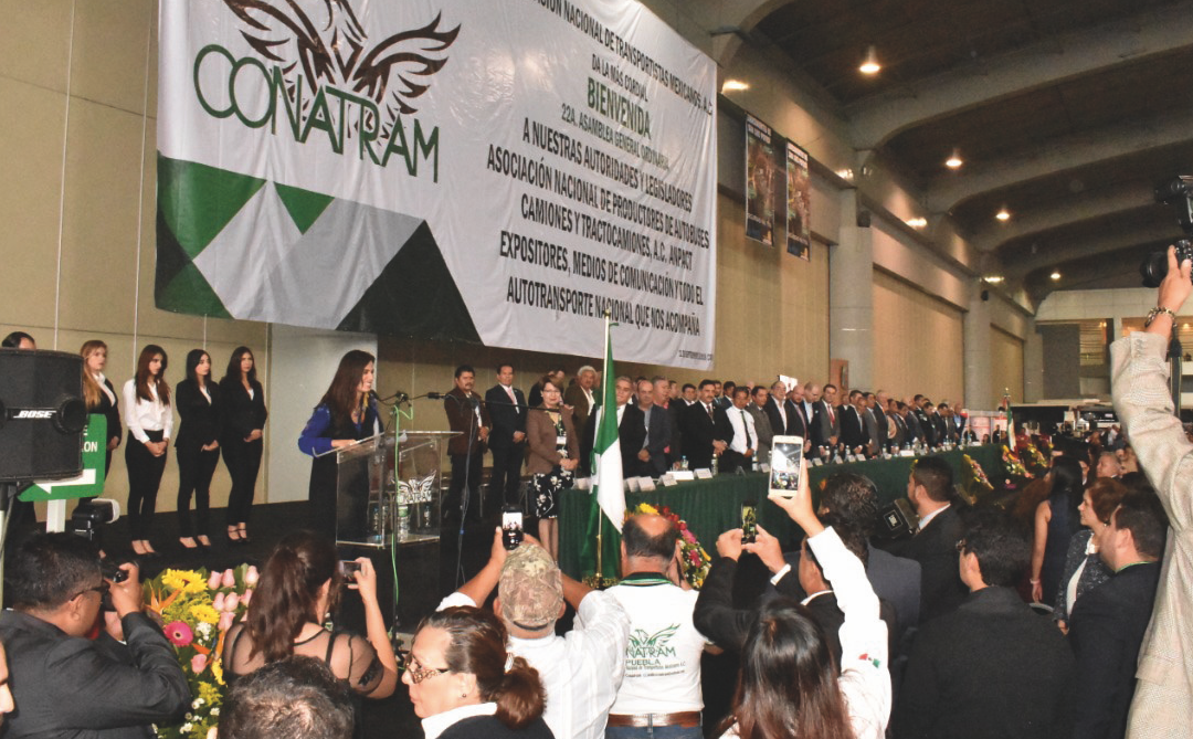 CLAUSURA 22a. MACRO ASAMBLEA CONATRAM, SEN. VERÓNICA DELGADILLO