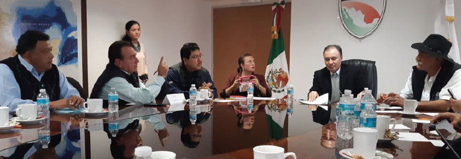 CONATRAM MICHOACÁN  EN REUNIÓN CON EL SECRETARIO DE SEGURIDAD