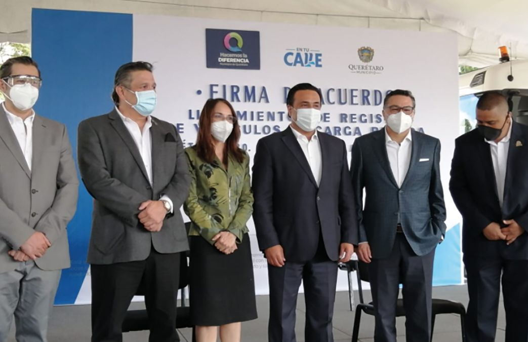 FIRMAN DE ACUERDO, LINEAMIENTOS DE REGISTRO DE  VEHICULOS DE CARGA PESADA DE QUERÉTARO