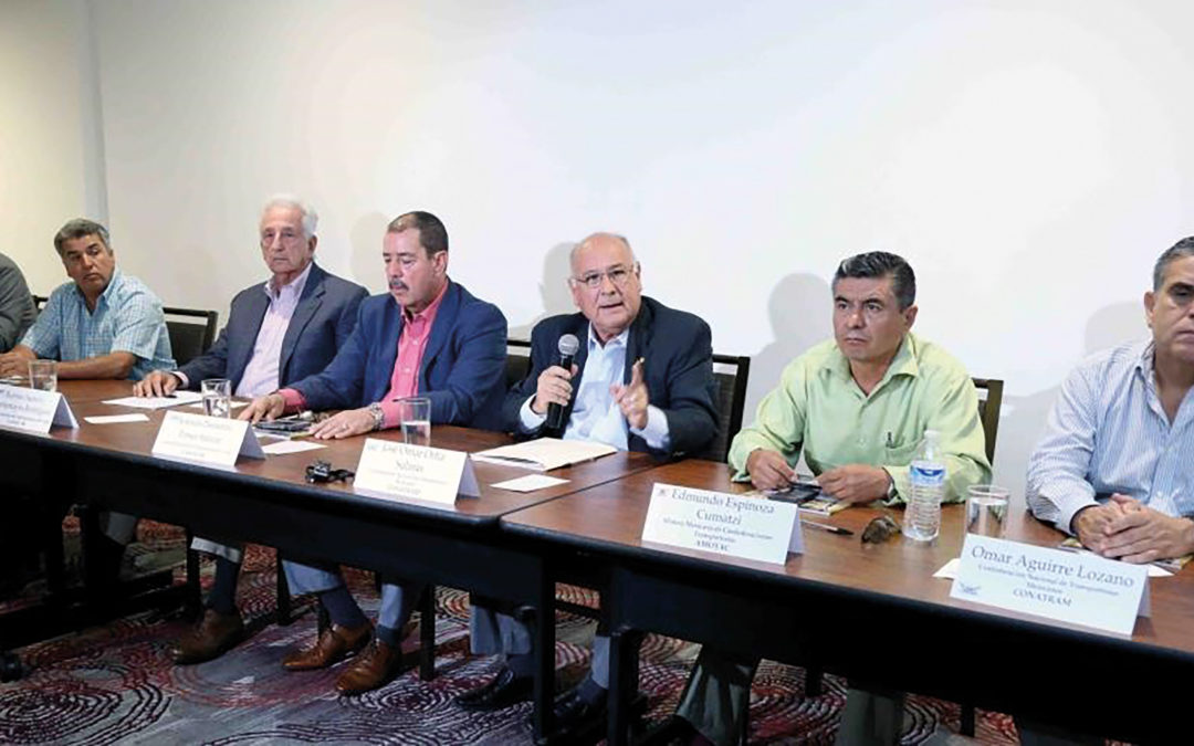 Transportistas unidos  contra las fotomultas