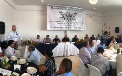 CONATRAM PASAJE URBANO Y SUBURBANO  CELEBRÓ ASAMBLEA ANUAL EN PUEBLA