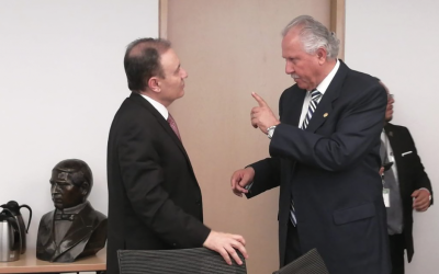 REUNIÓN DE TRABAJO CON EL SECRETARIO DE SEGURIDAD ALFONSO DURAZO