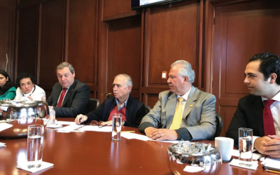 DIALOGO Y PROPUESTAS LÍDERES DEL AUTOTRANSPORTE  SE REUNEN CON ALFONSO ROMO