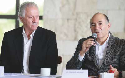 TRANSPORTISTAS, INDUSTRIALES, CONSTRUCTORES Y JÓVENES SE REÚNEN CON ENRIQUE GALINDO